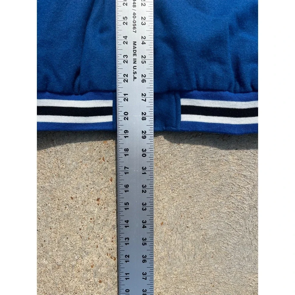 Vintage Duke Blue Devils Varsity Jacket Mens 2XL Blue Wool Steve And Barrys